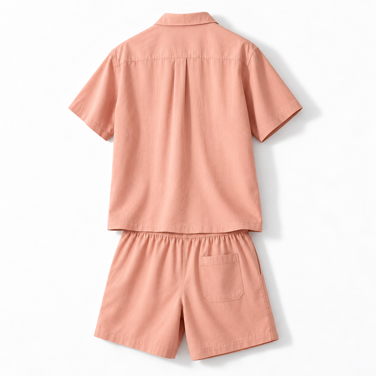 Solenne Resort Shirt Set back view