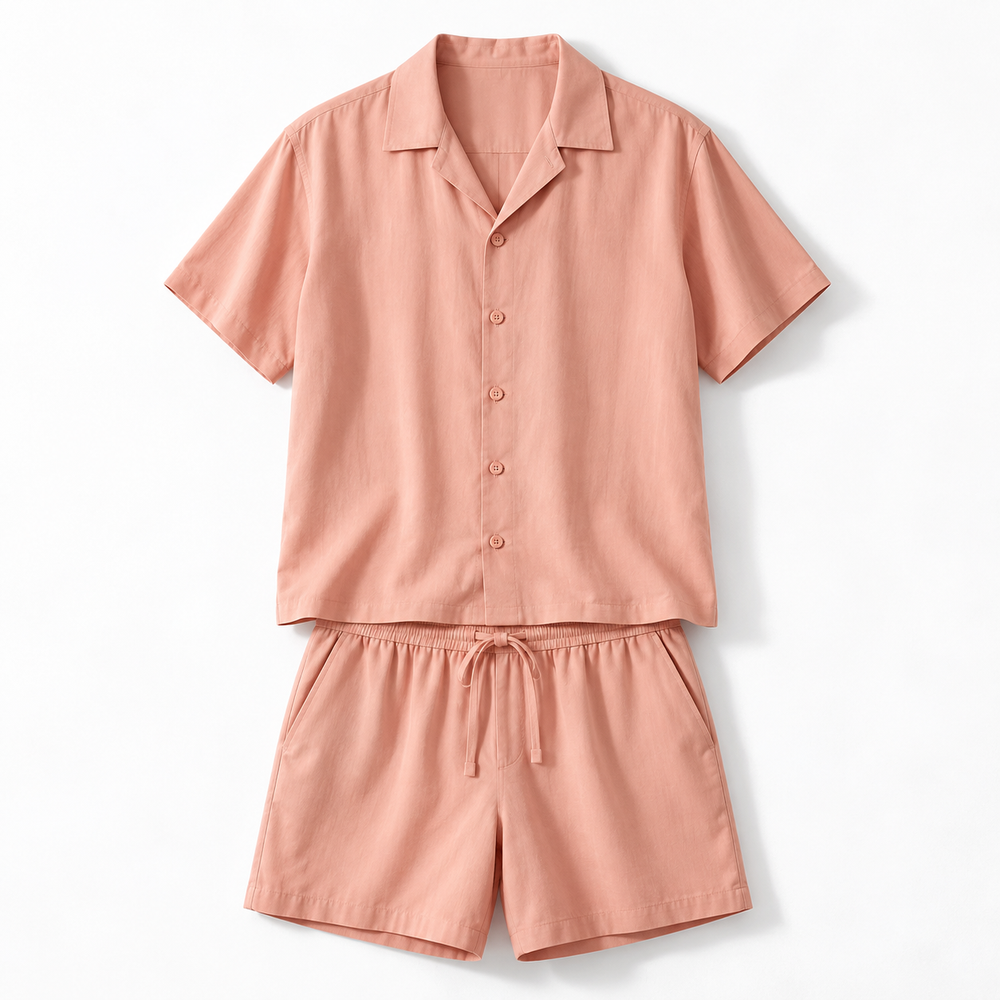 Solenne Resort Shirt Set