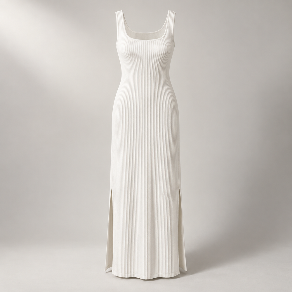 Solva Rib-Knit Tank Dress